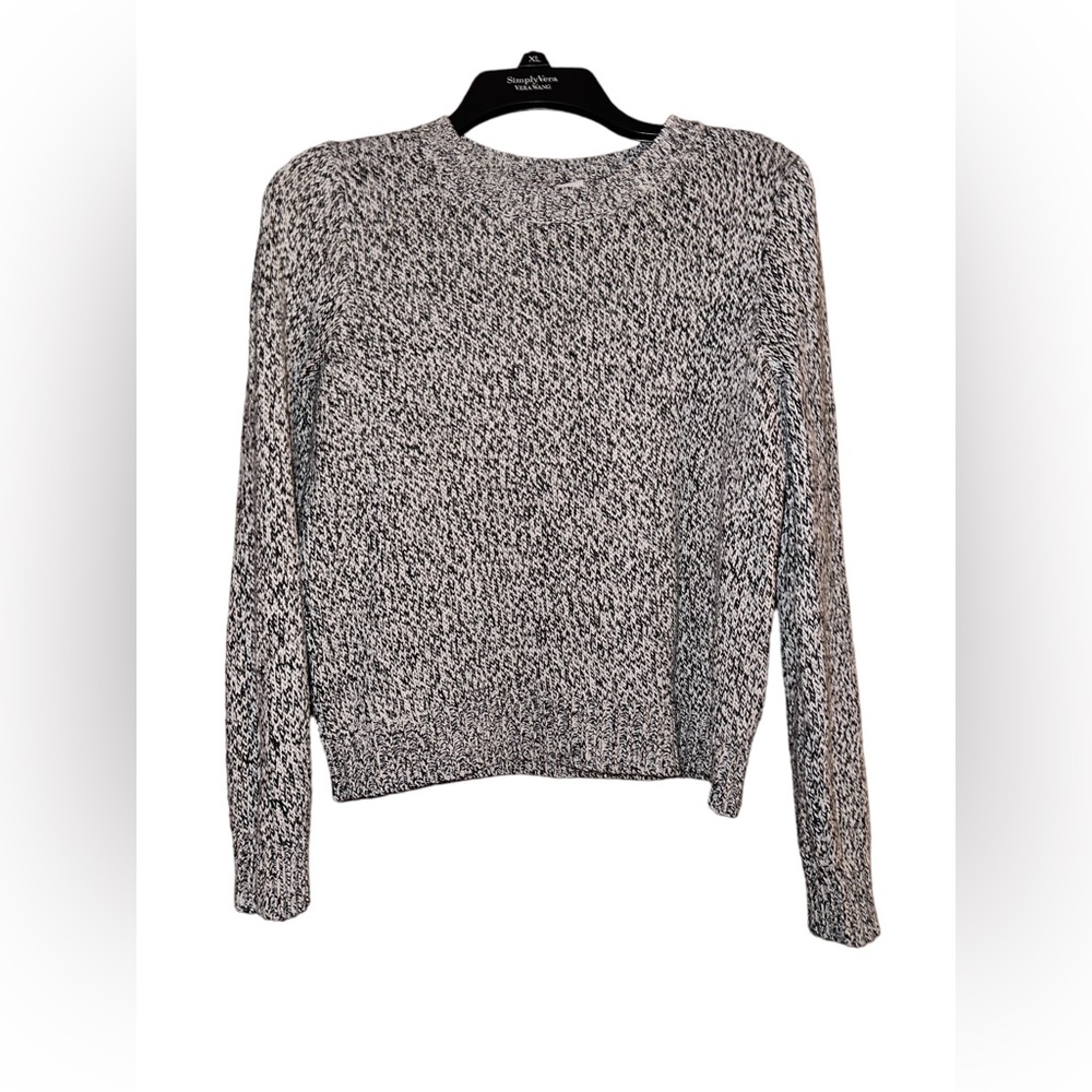 H&M EUC GREY/BLACK WOMEN'S SWEATER SIZE SMALL